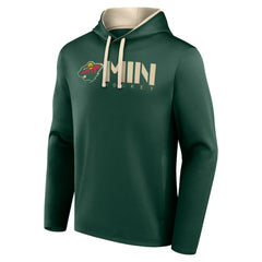 Minnesota Wild Logo Athletic Head Start Pullover Hoodie Sale
