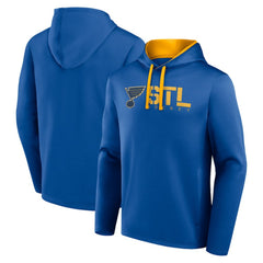 St. Louis Blues Logo Athletic Head Start Pullover Hoodie Outlet