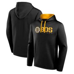 Boston Bruins Logo Athletic Head Start Pullover Hoodie Discount