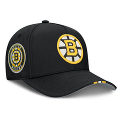 Boston Bruins Fanatics 2025 NHL Draft Authentic Pro On-Stage Podium A-Frame Adjustable Hat Discount