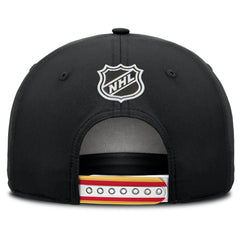 Calgary Flames Fanatics 2025 NHL Draft Authentic Pro On-Stage Podium A-Frame Adjustable Hat On Sale