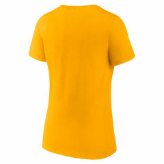 Los Angeles Lakers Logo Athletic Women's Unrivaled V-Neck T-Shirt Online