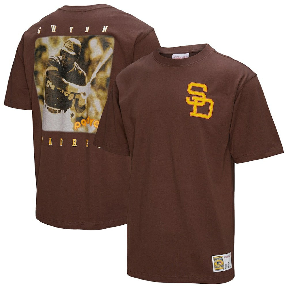 Tony Gwynn San Diego Padres Mitchell & Ness Legends Collection Vintage Logo T-Shirt | MLB New