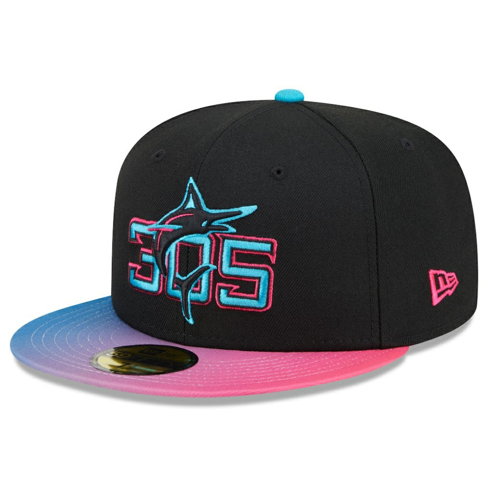 Miami Marlins New Era 2025 City Connect 59FIFTY Fitted Hat | MLB For sale
