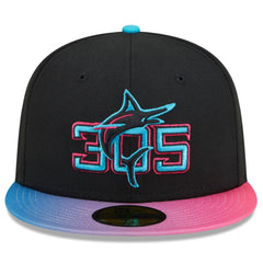 Miami Marlins New Era 2025 City Connect 59FIFTY Fitted Hat | MLB For sale