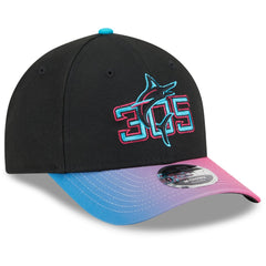 Miami Marlins New Era 2025 City Connect 9FORTY M-Crown Adjustable Hat | MLB For sale