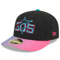 Miami Marlins New Era 2025 City Connect Low Profile 59FIFTY Fitted Hat | MLB New
