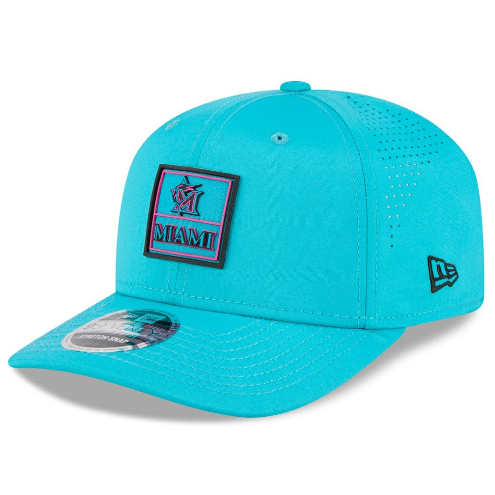 Miami Marlins New Era 2025 City Connect 9SEVENTY Adjustable Hat | MLB Online