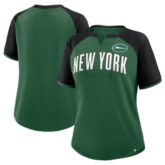 New York Jets Fanatics Women's Height Advantage T-Shirt