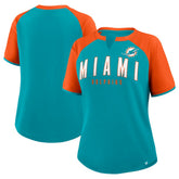 Miami Dolphins Fanatics Women's Height Advantage T-Shirt