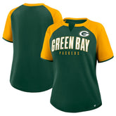 Green Bay Packers Fanatics Women's Height Advantage T-Shirt