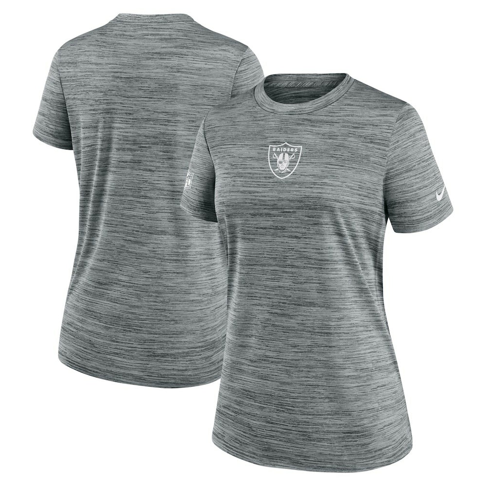 Las Vegas Raiders Nike Women's Sideline Velocity Dri-FIT T-Shirt