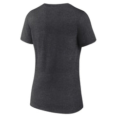 Las Vegas Raiders Logo Athletic Women's Unrivaled V-Neck T-Shirt