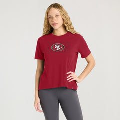San Francisco 49ers Fanatics Women's Line Em Up T-Shirt