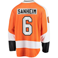 Travis Sanheim Philadelphia Flyers Fanatics Breakaway Jersey Outlet