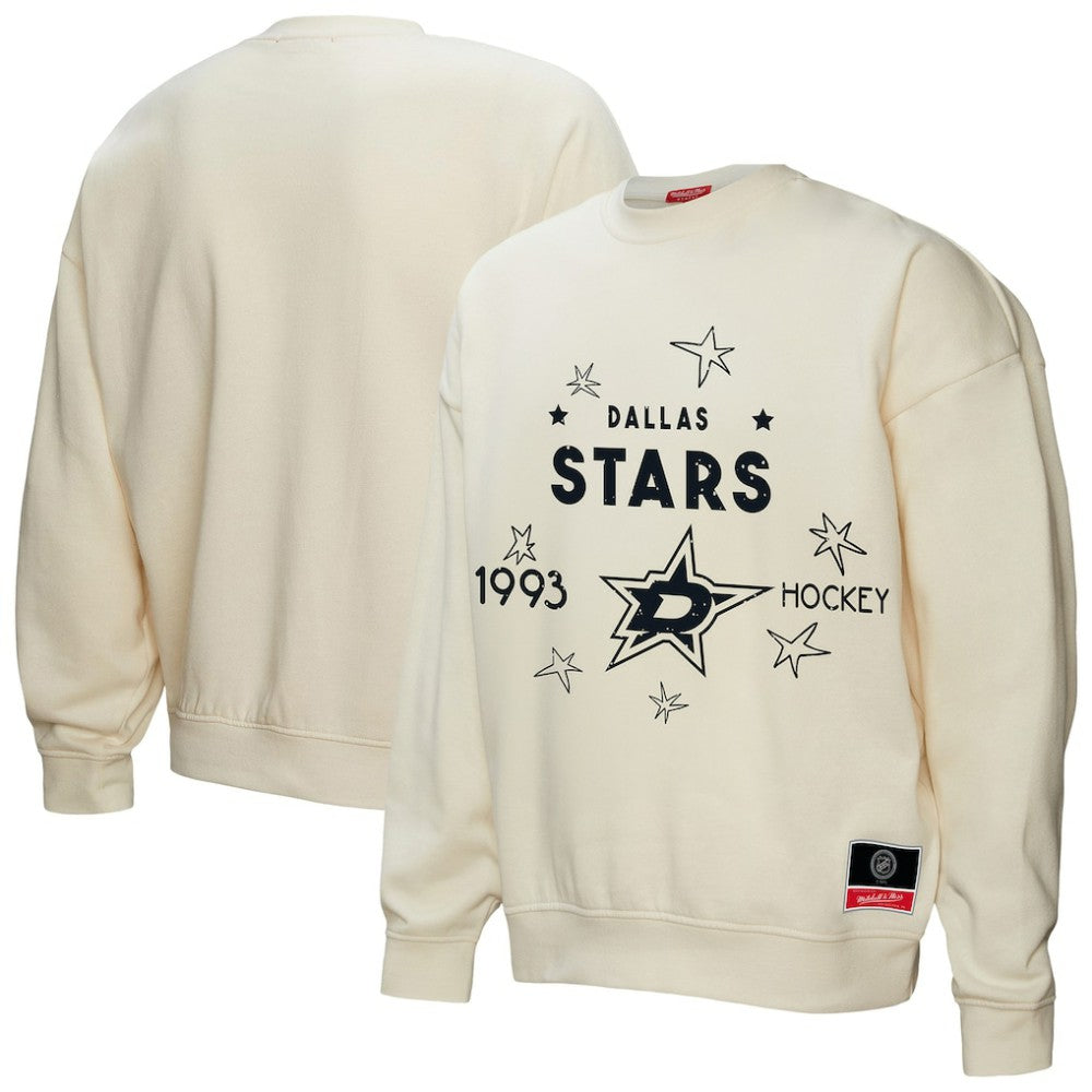 Dallas Stars Mitchell & Ness Women's Logo 3.0 Pullover Sweatshirt Online