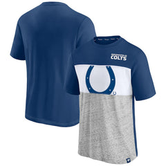Indianapolis Colts Fanatics Colorblock T-Shirt