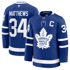 Auston Matthews Toronto Maple Leafs Fanatics Captain Patch Home Premium Jersey On Sale