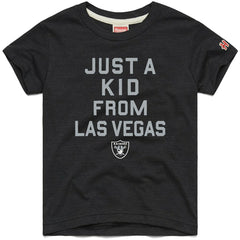 Las Vegas Raiders Homage Youth Just a Kid Tri-Blend T-Shirt