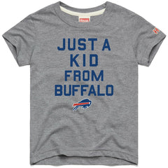 Buffalo Bills Homage Youth Just a Kid Tri-Blend T-Shirt