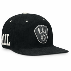 Milwaukee Brewers Nike Pro Corduroy Structured Snapback Hat | MLB Outlet