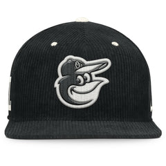 Baltimore Orioles Nike Pro Corduroy Structured Snapback Hat | MLB On Sale