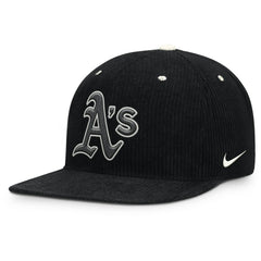 Athletics Nike Pro Corduroy Structured Snapback Hat | MLB For sale
