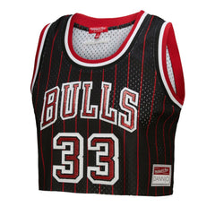 Scottie Pippen Chicago Bulls x DANNIJO Women's Fashion Cropped Basketball Jersey sale On Sale