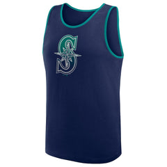 Seattle Mariners Logo Athletic Unmatched Success Tank Top | MLB On Sale