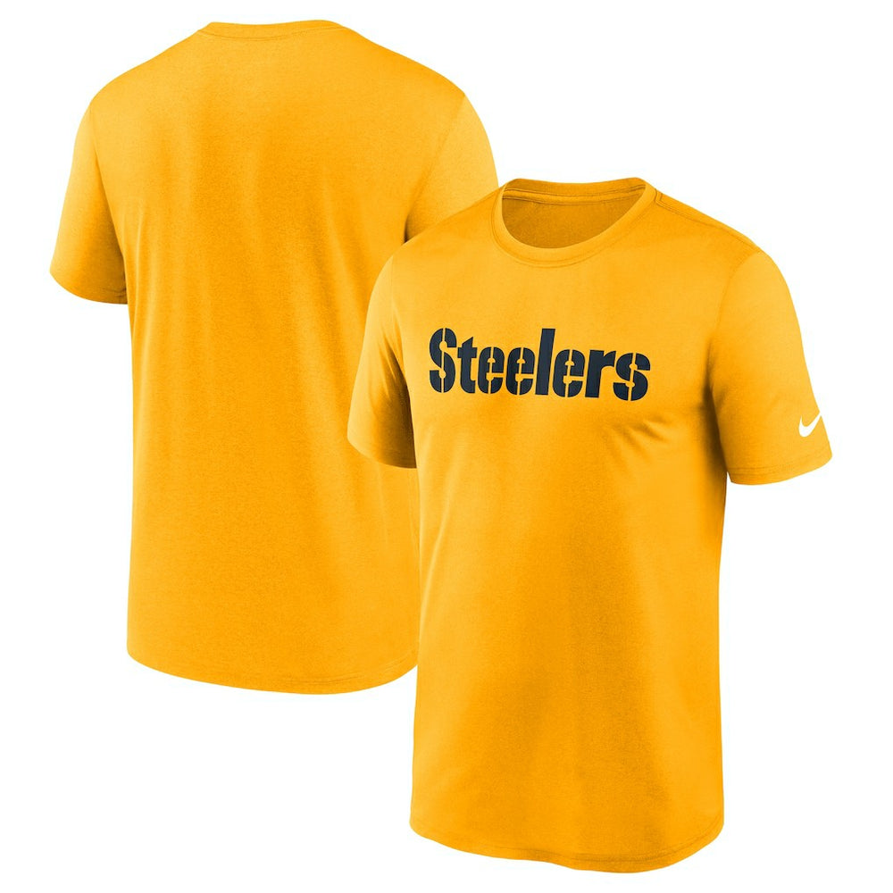 Pittsburgh Steelers Nike Primetime Legend Wordmark Performance T-Shirt