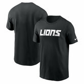 Detroit Lions Nike Primetime Wordmark Essential T-Shirt