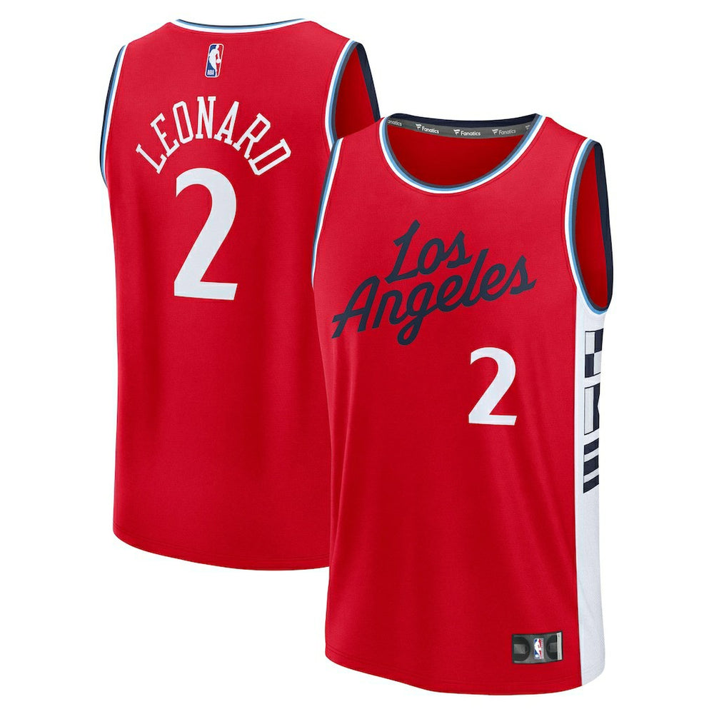 Kawhi Leonard LA Clippers Fast Break Replica Player Jersey Online