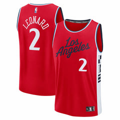 Kawhi Leonard LA Clippers Youth Fast Break Replica Player Jersey Online