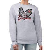 Ottawa Senators G-III 4Her by Carl Banks Women's Animal Print Heart Fleece Pullover Sweatshirt For Sale