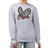 Anaheim Ducks G-III 4Her by Carl Banks Women's Animal Print Heart Fleece Pullover Sweatshirt Online