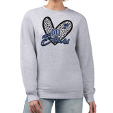 St. Louis Blues G-III 4Her by Carl Banks Women's Animal Print Heart Fleece Pullover Sweatshirt Online