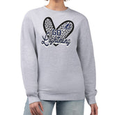 Tampa Bay Lightning G-III 4Her by Carl Banks Women's Animal Print Heart Fleece Pullover Sweatshirt Sale