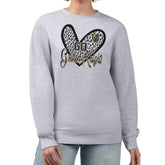 Vegas Golden Knights G-III 4Her by Carl Banks Women's Animal Print Heart Fleece Pullover Sweatshirt Sale