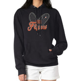 Philadelphia Flyers G-III 4Her by Carl Banks Women's Animal Print Heart Fleece Pullover Hoodie Sale