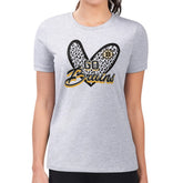 Boston Bruins G-III 4Her by Carl Banks Women's Super-Slim Fit Lightweight Animal Print Heart T-Shirt Online