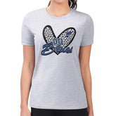 St. Louis Blues G-III 4Her by Carl Banks Women's Super-Slim Fit Lightweight Animal Print Heart T-Shirt Sale