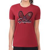 Florida Panthers G-III 4Her by Carl Banks Women's Super-Slim Fit Lightweight Animal Print Heart T-Shirt Sale