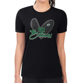 Dallas Stars G-III 4Her by Carl Banks Women's Super-Slim Fit Lightweight Animal Print Heart T-Shirt Discount