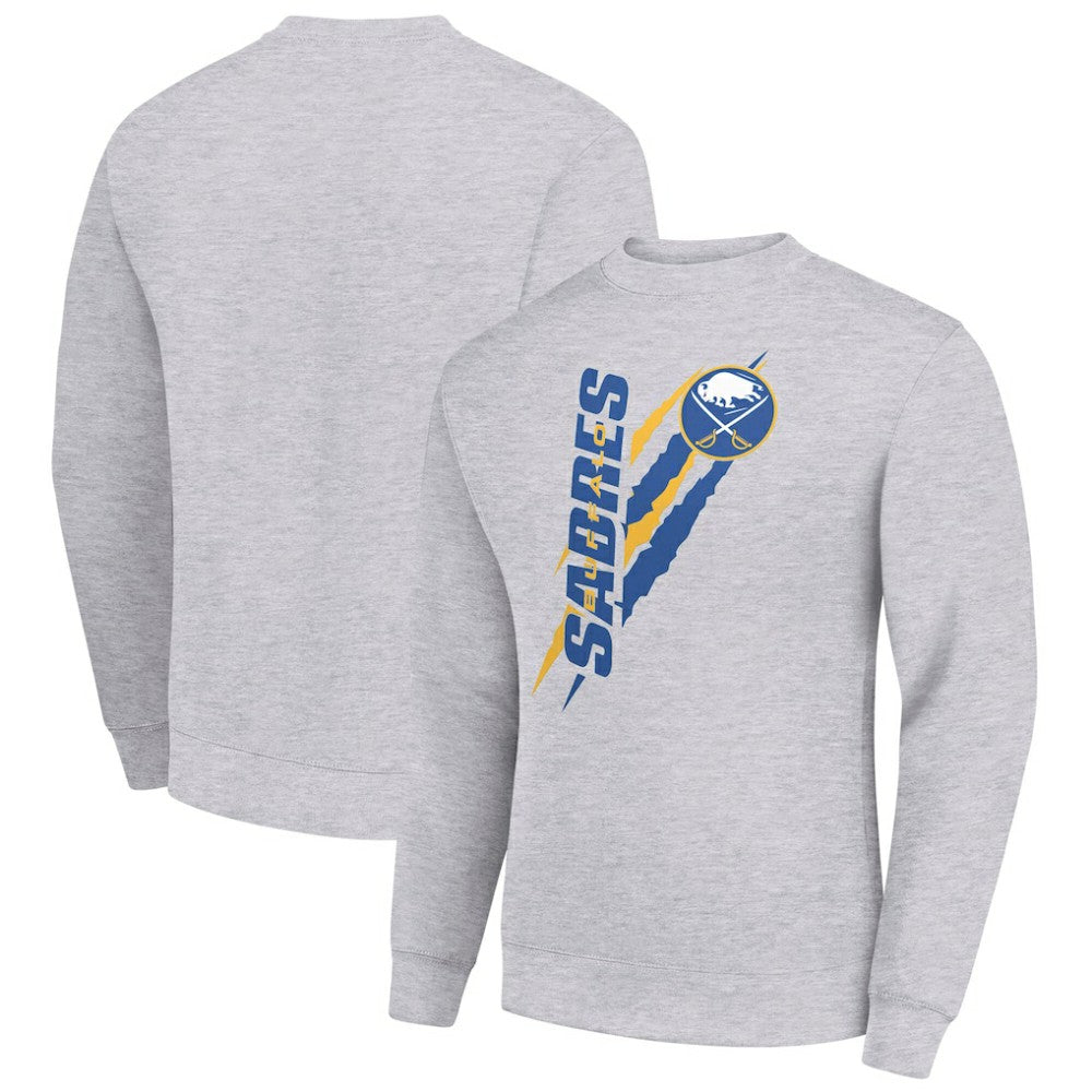 Buffalo Sabres Starter Color Scratch Pullover Sweatshirt Discount