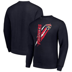 Florida Panthers Starter Color Scratch Pullover Sweatshirt Discount