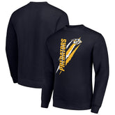 Nashville Predators Starter Color Scratch Pullover Sweatshirt For Sale