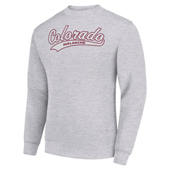 Colorado Avalanche Starter Tailsweep City Pullover Sweatshirt Sale