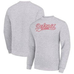 Detroit Red Wings Starter Tailsweep City Pullover Sweatshirt Online
