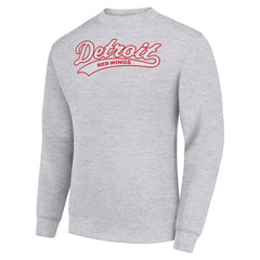 Detroit Red Wings Starter Tailsweep City Pullover Sweatshirt Online