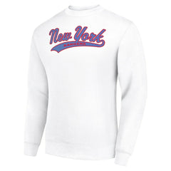 New York Rangers Starter Tailsweep City Pullover Sweatshirt Outlet